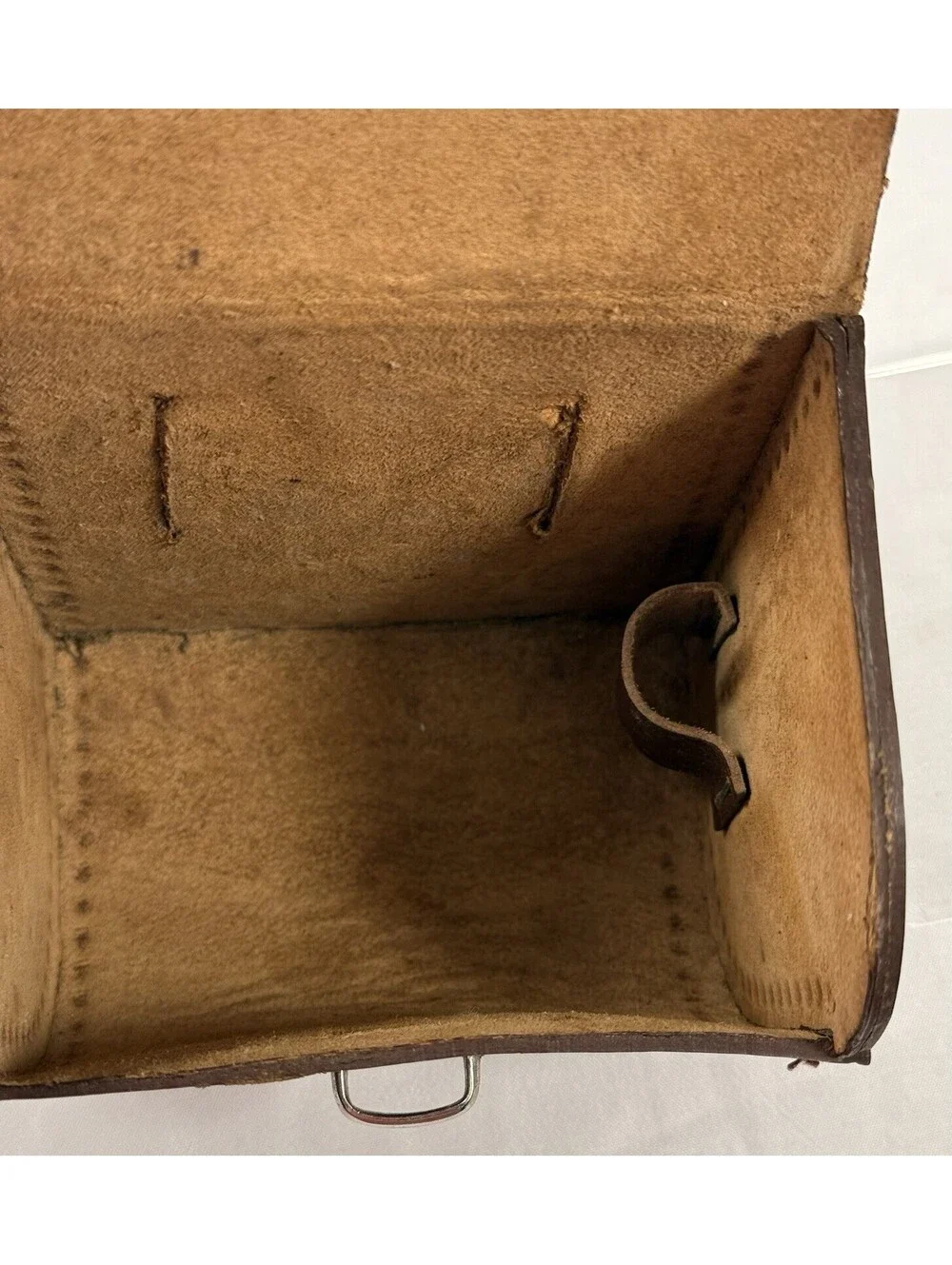 Vtg Swedish Royal Leather Case Latch Close Camera Binocular “Kungl Hovleverantor